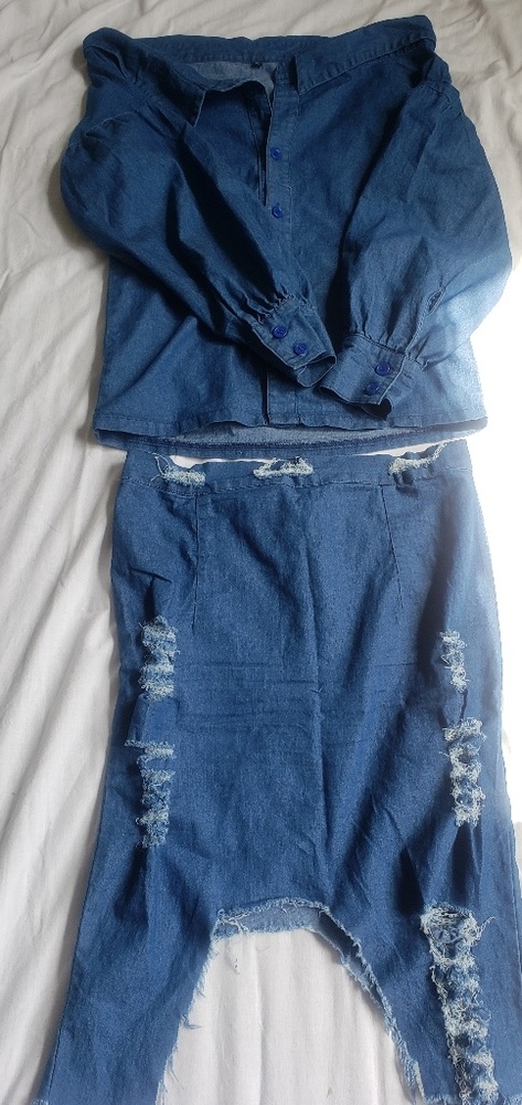 2 piece skirt set